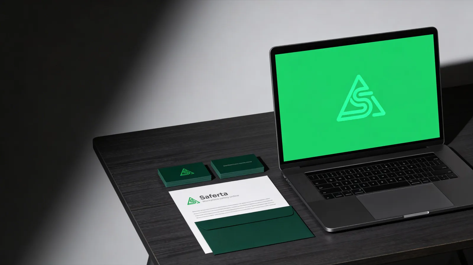 Saferta brand identita – logo, farebný systém, typografické vzorky